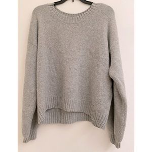 NWOT Hollister Gray Ladies Sweater